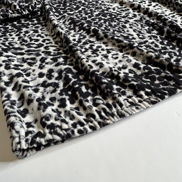 Anne Klein Women's 1X Black Gray 3/4 Sleeve Blouse - Picture 6 of 12